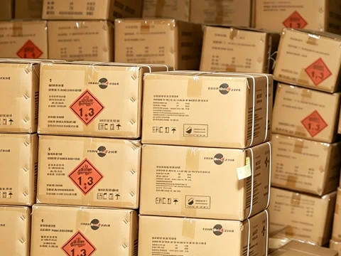 Fireworks Cargo Container
